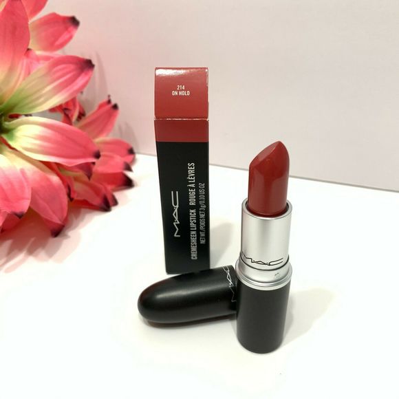 MAC Cosmetics Other - MAC Cosmetics Cremesheen 214 On Hold Lipstick